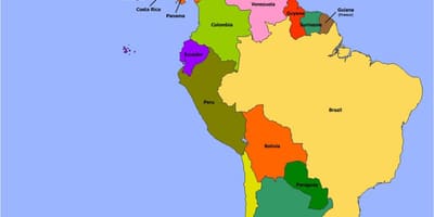 Kaart Belize lõuna-ameerika